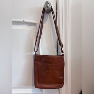 Pixie Mood Brown Leather-Look Crossbody Bag